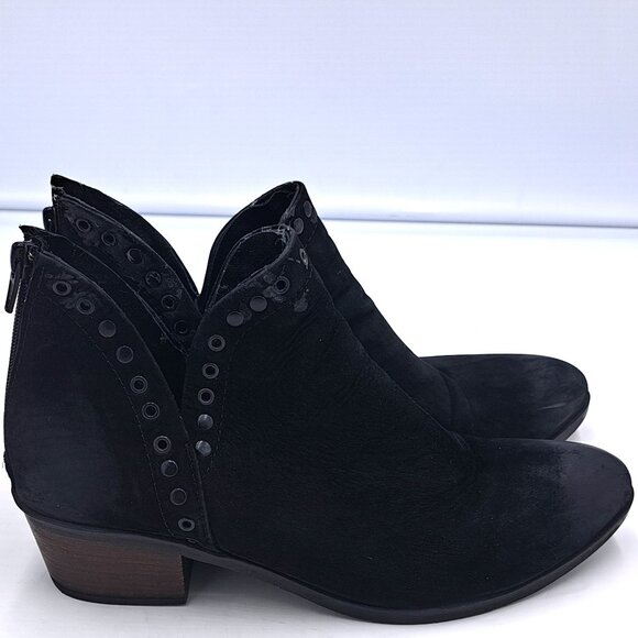 Bueno Womens Cora Nubuck Grommet Ankle Boots - Size 10.5 - Picture 1 of 15